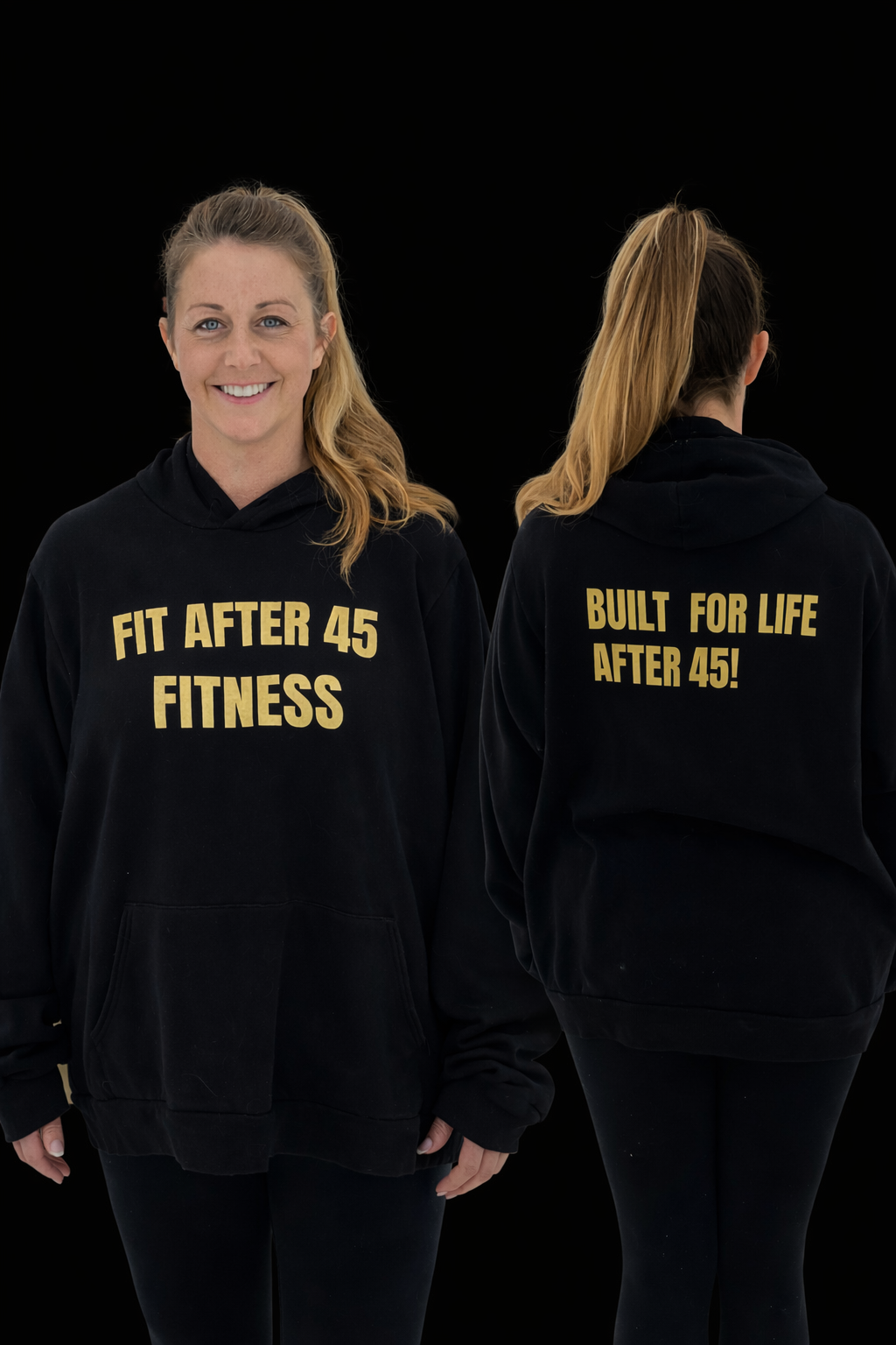 Fit After 45 “Built For Life After 45” Hoodie