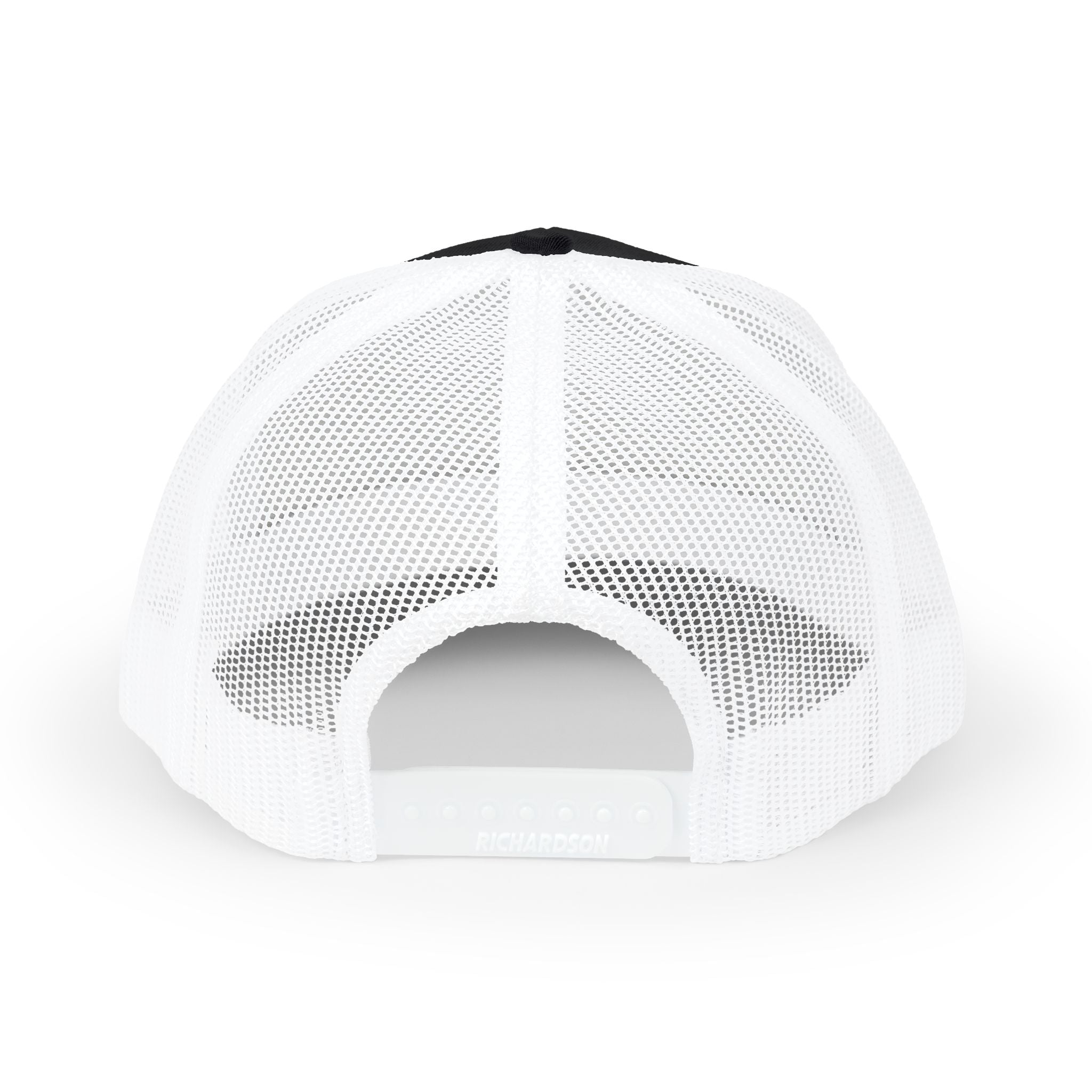 Fit After 45 Embroidered Trucker Cap – White Stitch