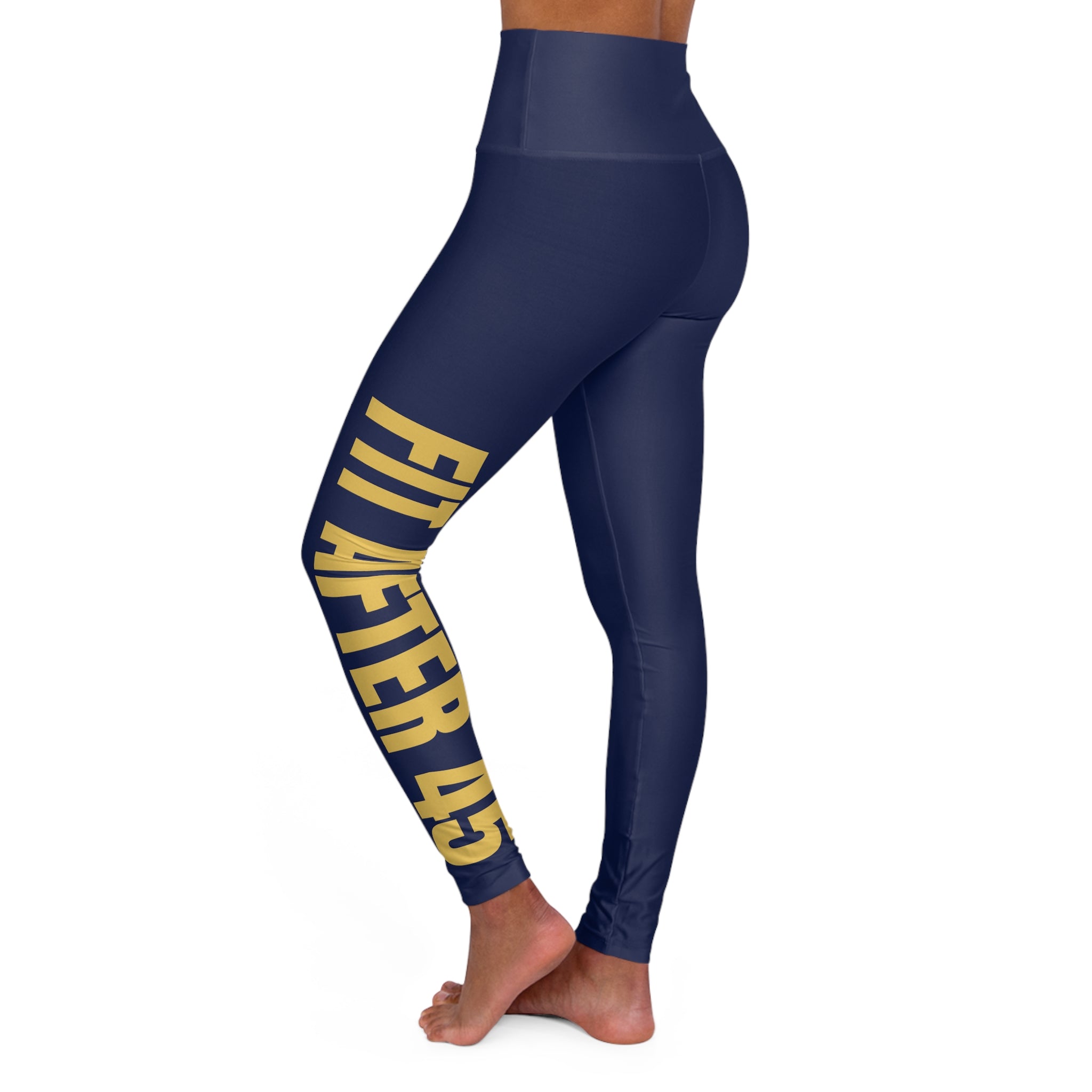 Fit After 45 Women’s Athletic Leggings — Navy
