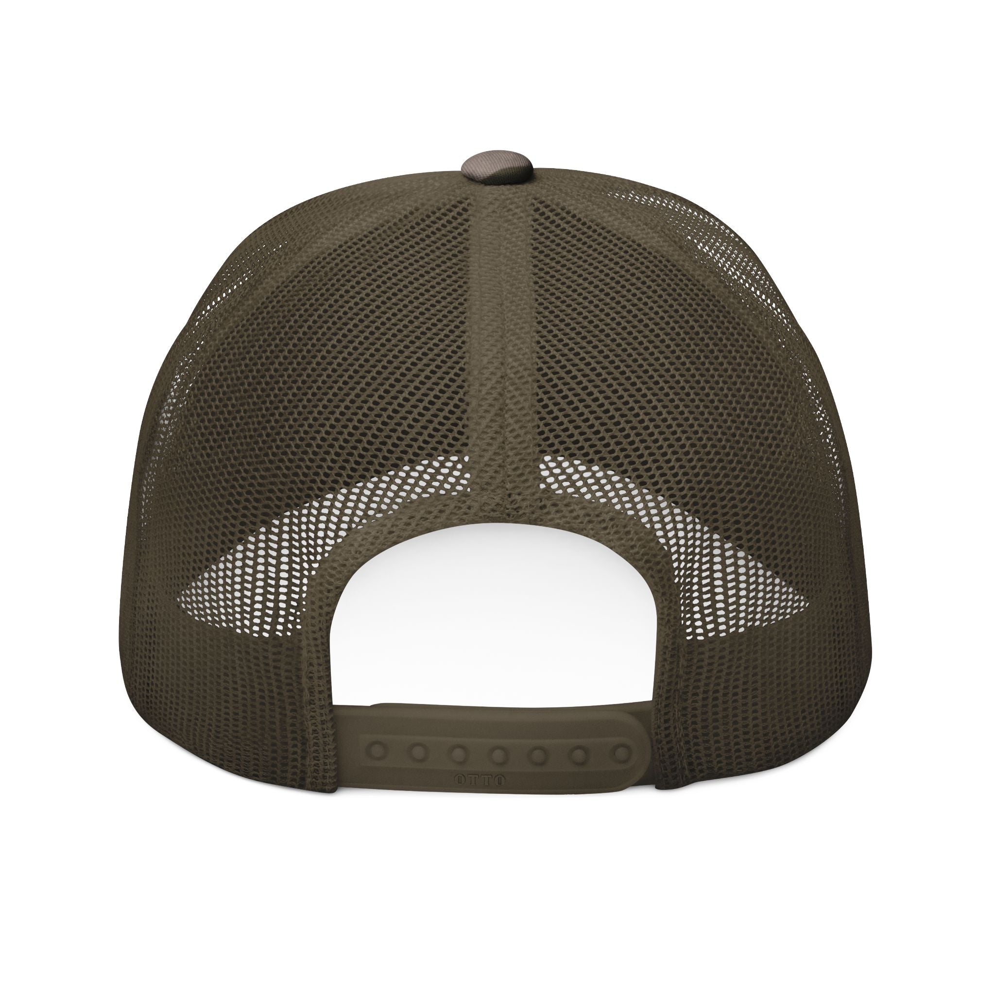 Fit After 45 Camo Trucker Hat — Lightweight Embroidered Outdoor Dad Cap