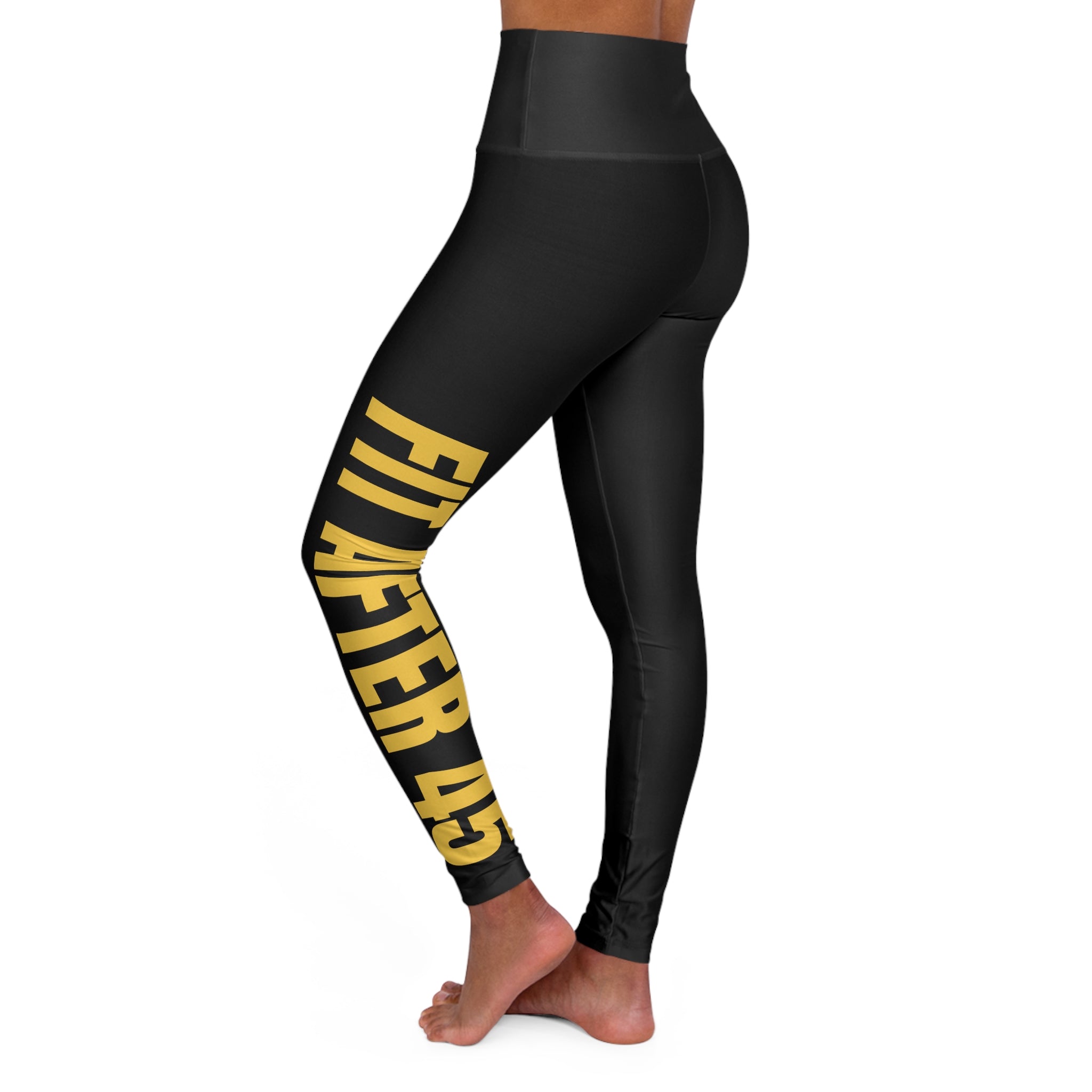 Fit After 45 Women’s Athletic Leggings — Black