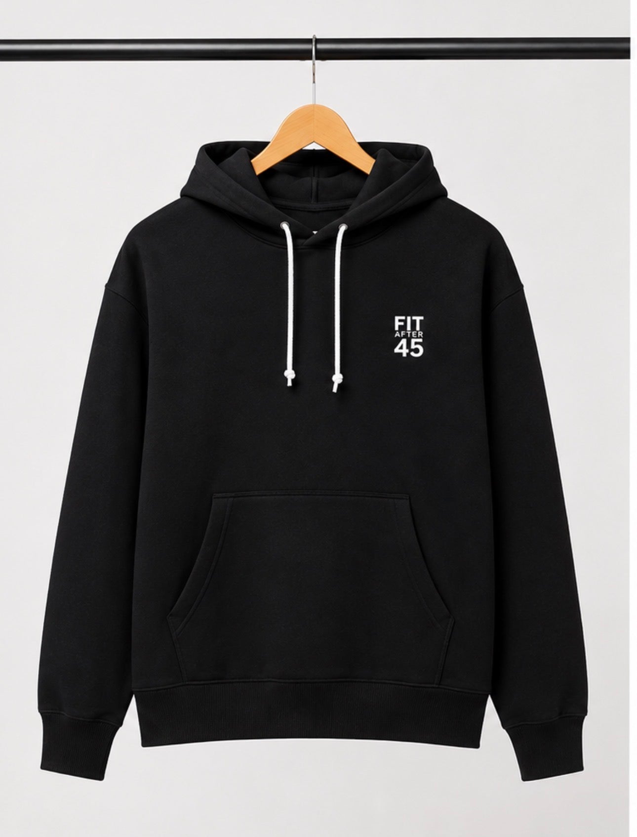 Fit After 45 Women's Classic Hoodie – Black